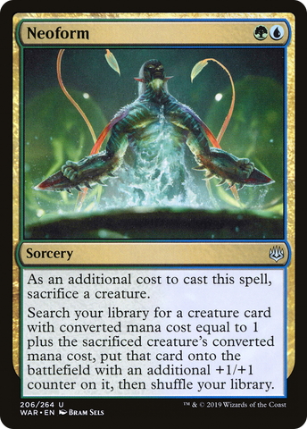 Neoform (WAR-206)  Foil - War of the Spark