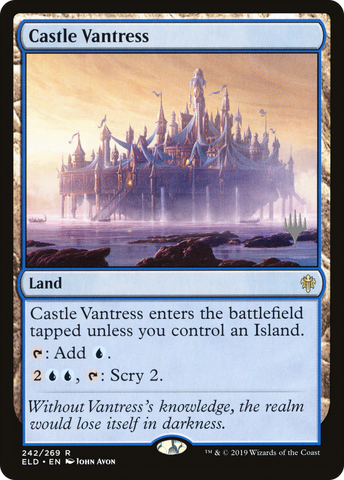Castle Vantress (PPELD-242)  - Throne of Eldraine Promos