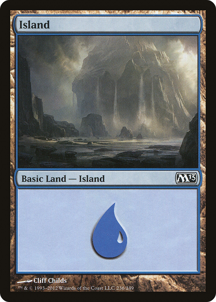 Island (236) (M13-236)  - Magic 2013