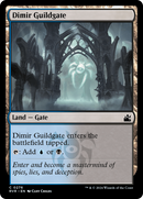 Dimir Guildgate (RVR-276)  Foil - Ravnica Remastered