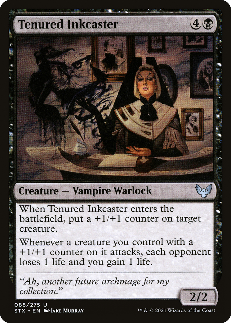 Tenured Inkcaster (STX-088)  - Strixhaven: School of Mages