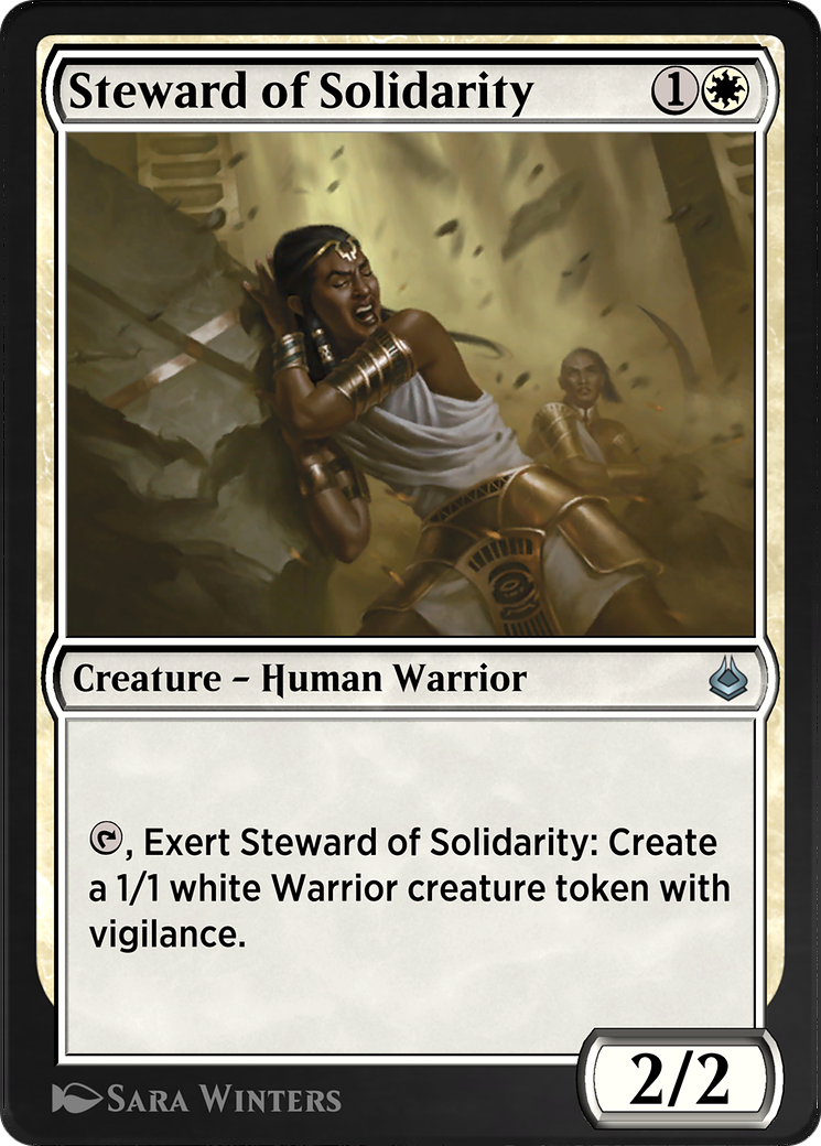 Steward of Solidarity (AKR-037)  - Amonkhet Remastered