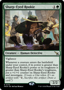 Sharp-Eyed Rookie (PPMKM-176)  Foil - Murders at Karlov Manor Promos