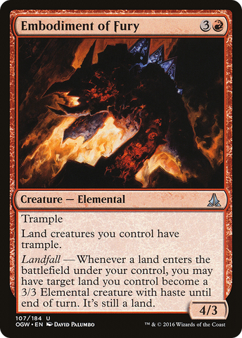 Embodiment of Fury (OGW-107)  - Oath of the Gatewatch