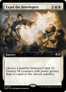 Expel the Interlopers (Extended Art) (WOE-324)  - Wilds of Eldraine: (Extended Art)