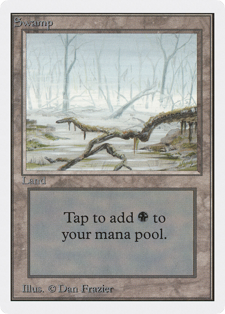 Swamp (A) (2ED-)  - Unlimited Edition