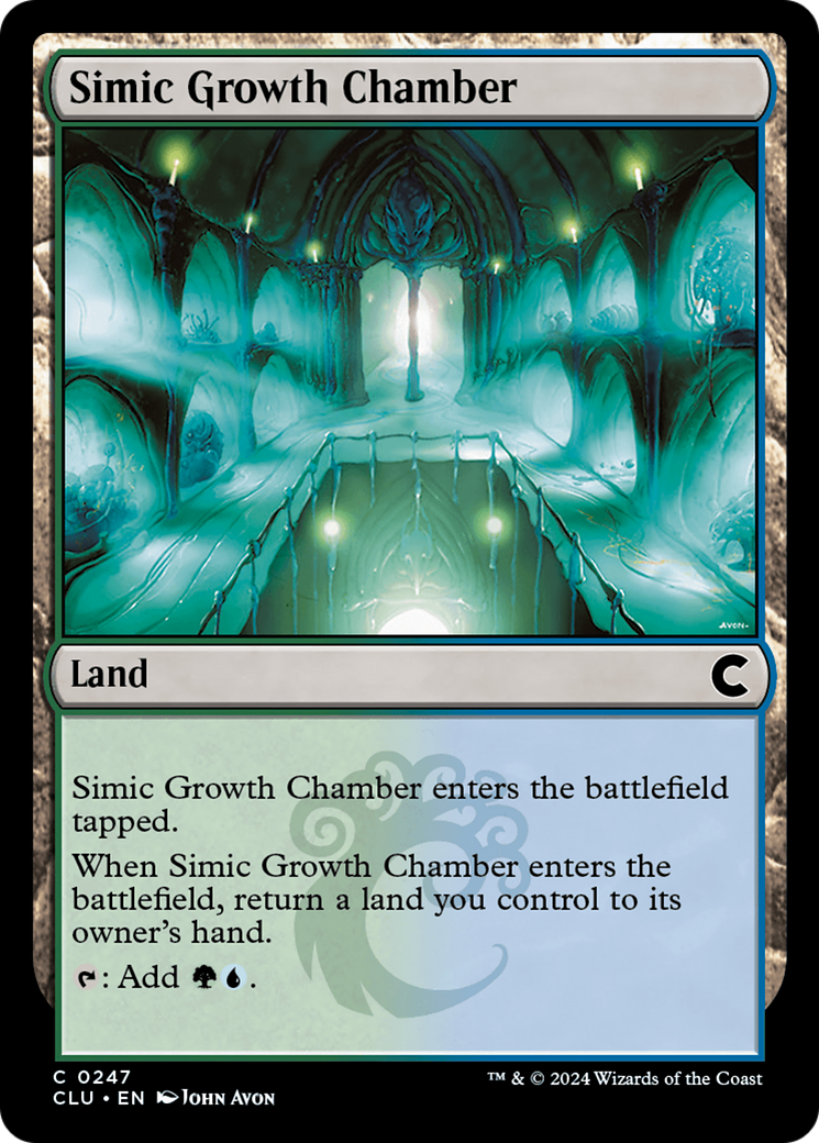 Simic Growth Chamber (CLU-247)  - Ravnica: Clue Edition