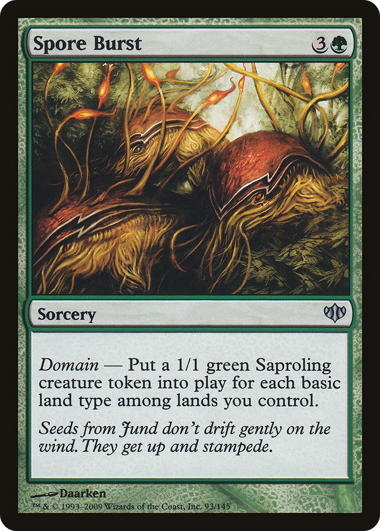 Spore Burst (CON-093)  Foil - Conflux