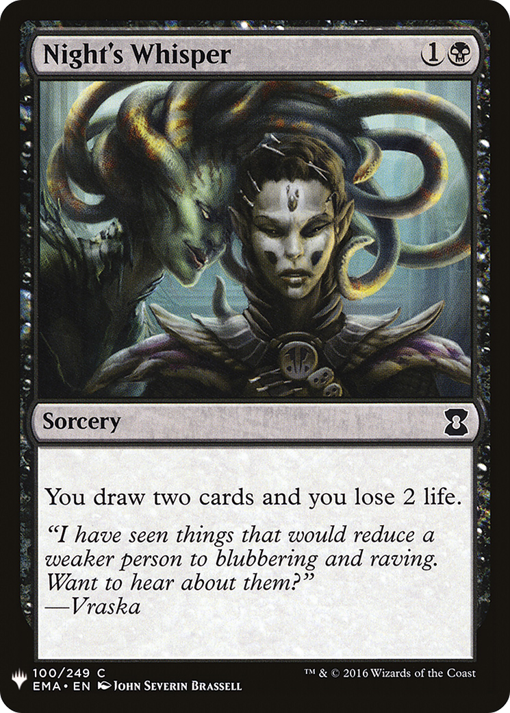 Night's Whisper (LIST-100)  - The List