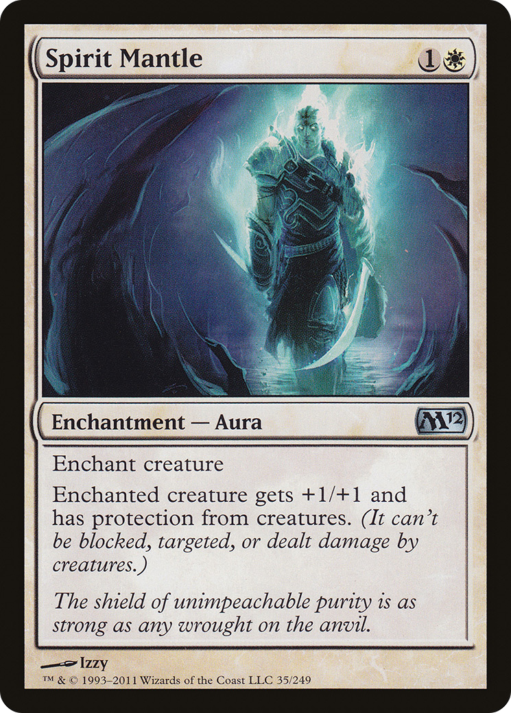 Spirit Mantle (M12-035)  Foil - Magic 2012