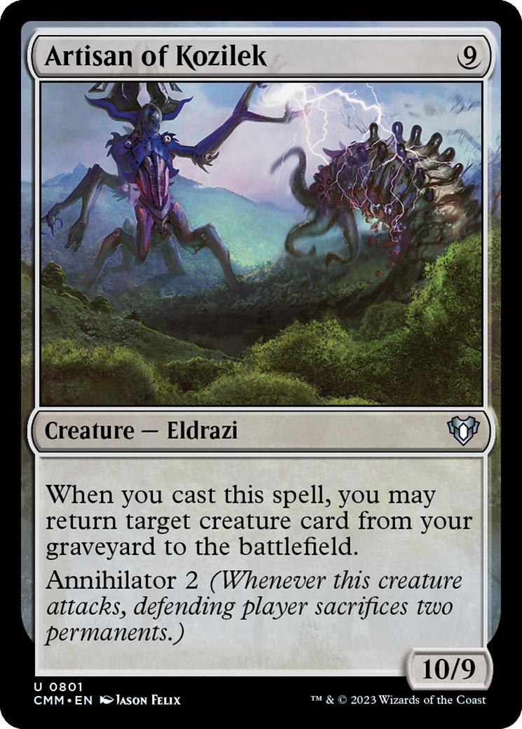 Artisan of Kozilek (CMM-801)  - Commander Masters