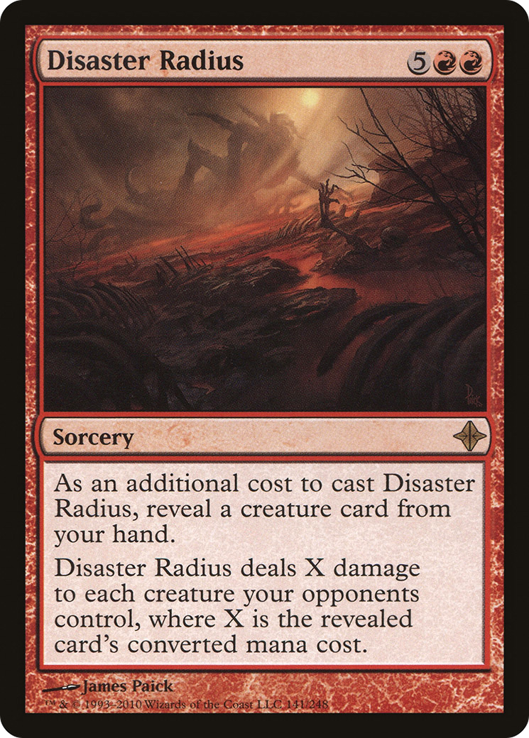 Disaster Radius (ROE-141)  - Rise of the Eldrazi