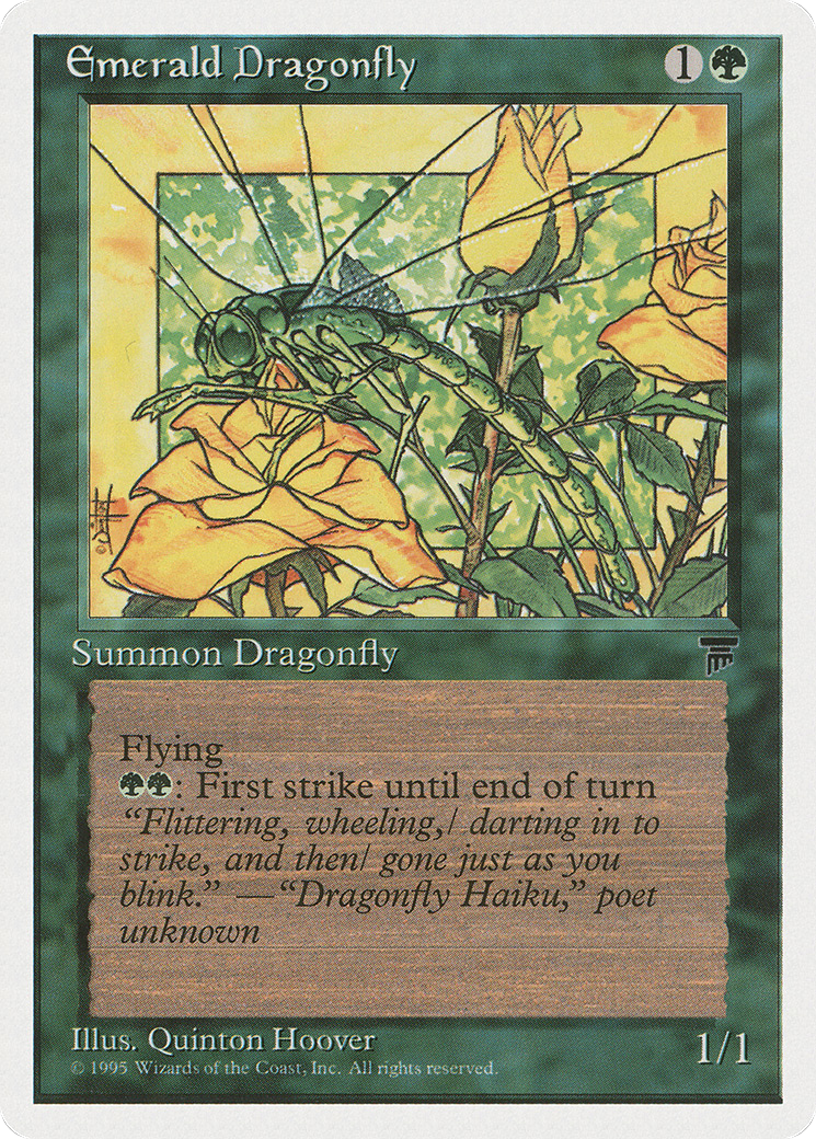 Emerald Dragonfly (CHR-)  - Chronicles