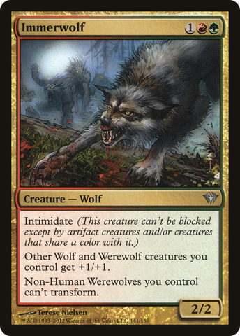 Immerwolf (DKA-141)  Foil - Dark Ascension