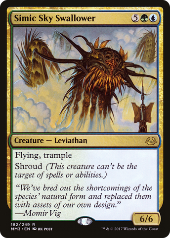 Simic Sky Swallower (MM3-182)  Foil - Modern Masters 2017