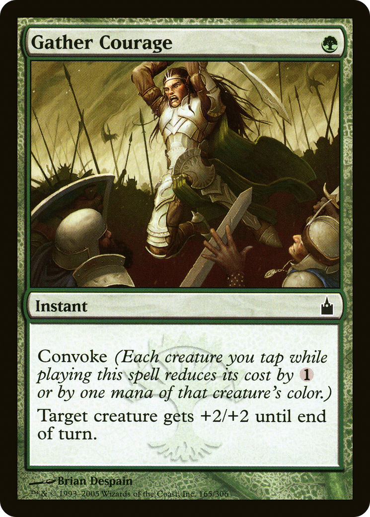 Gather Courage (RAV-165)  - Ravnica: City of Guilds