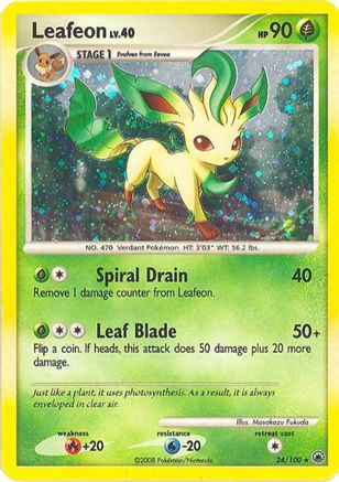 Leafeon (DP Majestic Dawn)  - Holofoil Deck Exclusives