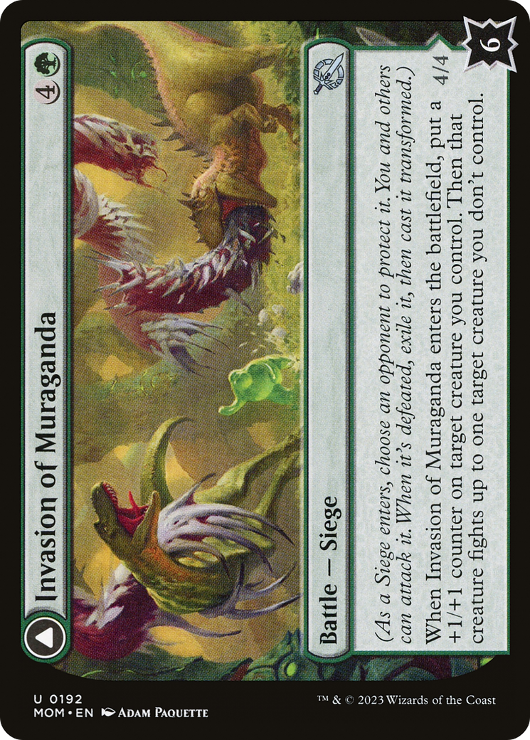 Invasion of Muraganda (MOM-192)  Foil - March of the Machine