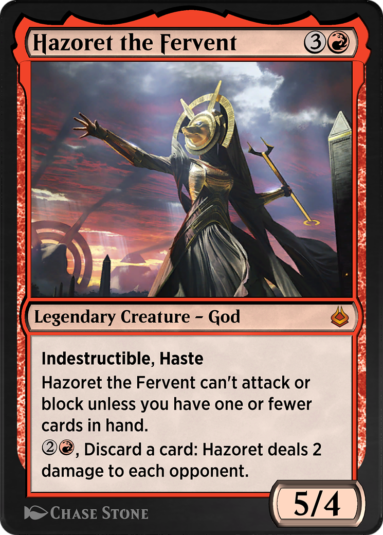 Hazoret the Fervent (AKR-159) - Amonkhet Remastered