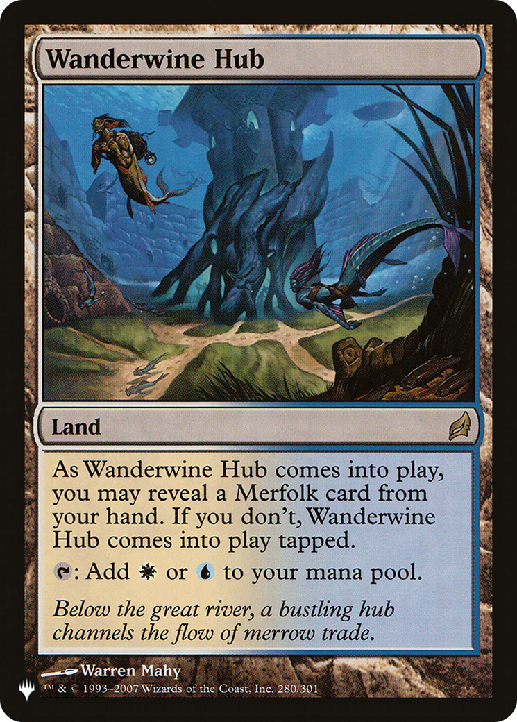 Wanderwine Hub (LIST-280/301)  - The List