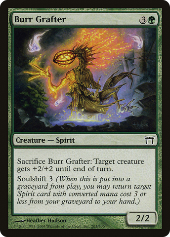 Burr Grafter (CHK-203)  Foil - Champions of Kamigawa
