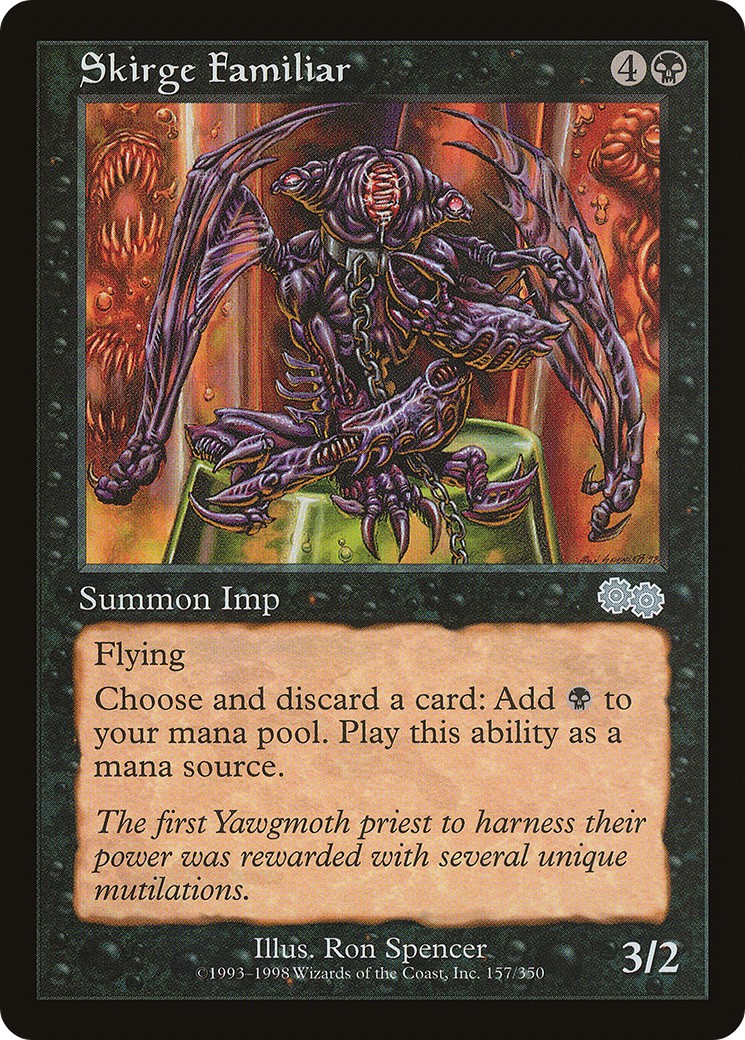 Skirge Familiar (USG-157)  - Urza's Saga
