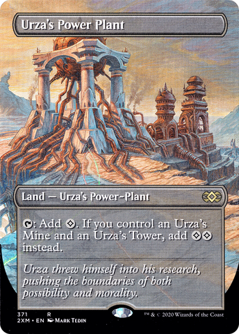Urza's Power Plant (Borderless) (2XM-371)  - Double Masters