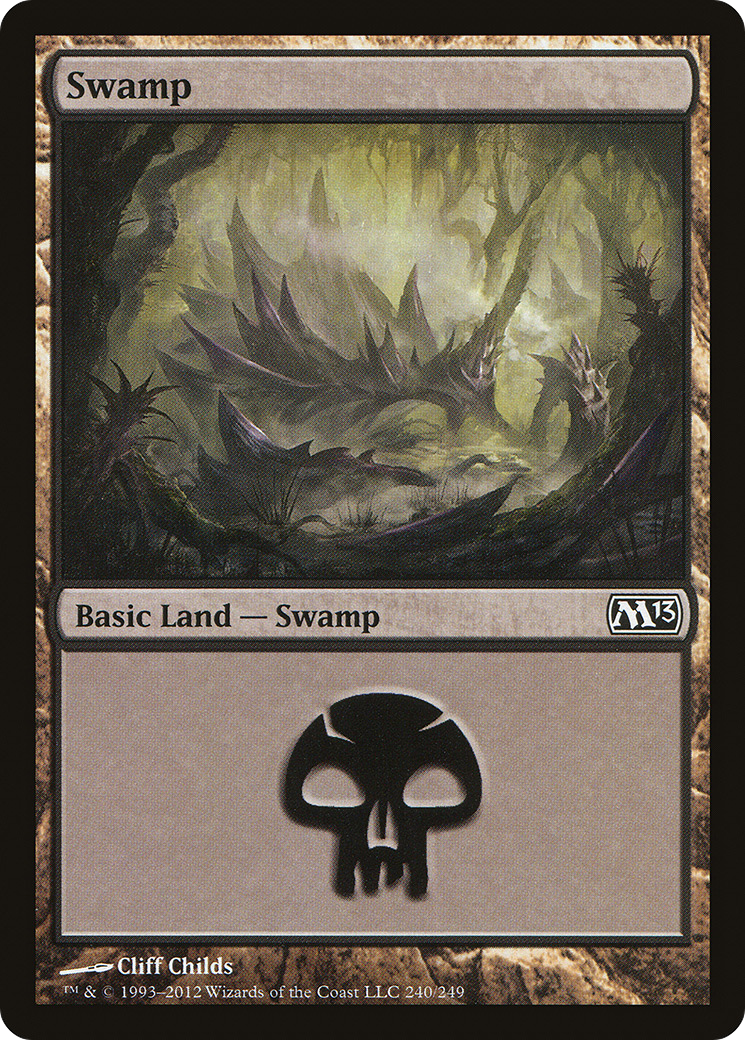 Swamp (240) (M13-240)  - Magic 2013