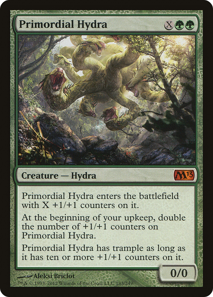 Primordial Hydra (M13-183)  Foil - Magic 2013