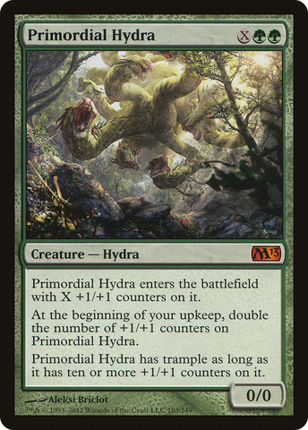 Primordial Hydra (M13-183)  Foil - Magic 2013