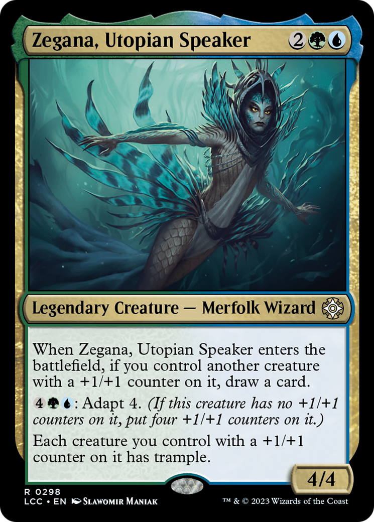 Zegana, Utopian Speaker (LCC-298)  - The Lost Caverns of Ixalan Commander