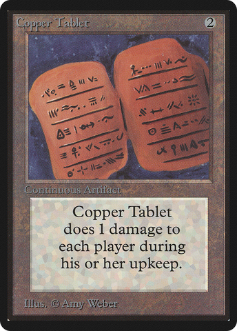 Copper Tablet (LEB-)  - Limited Edition Beta