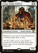 Sram, Senior Edificer (NEC-088)  - Neon Dynasty Commander