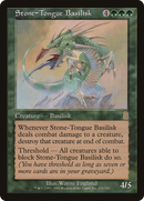 Stone-Tongue Basilisk (ODY-276)  Foil - Odyssey