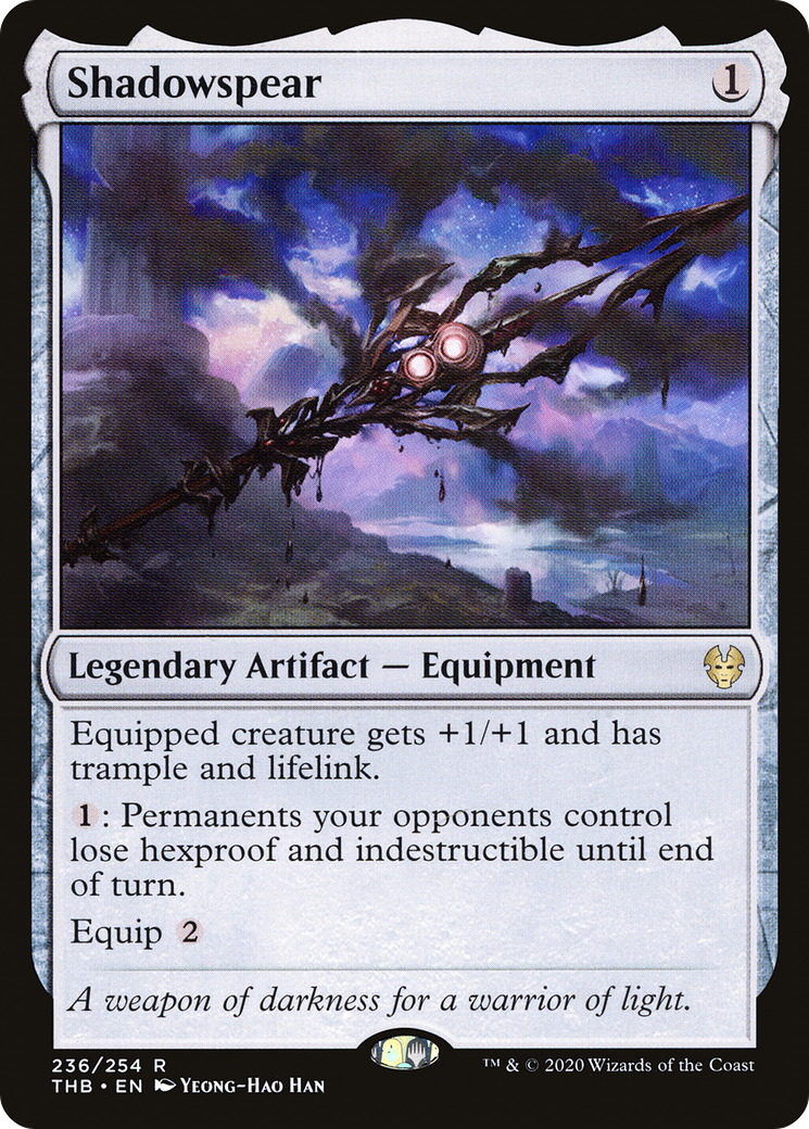 Shadowspear (THB-236)  Foil - Theros Beyond Death