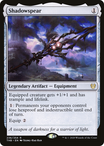 Shadowspear (THB-236)  Foil - Theros Beyond Death