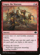 Empty the Warrens (DMR-118)  Foil - Dominaria Remastered