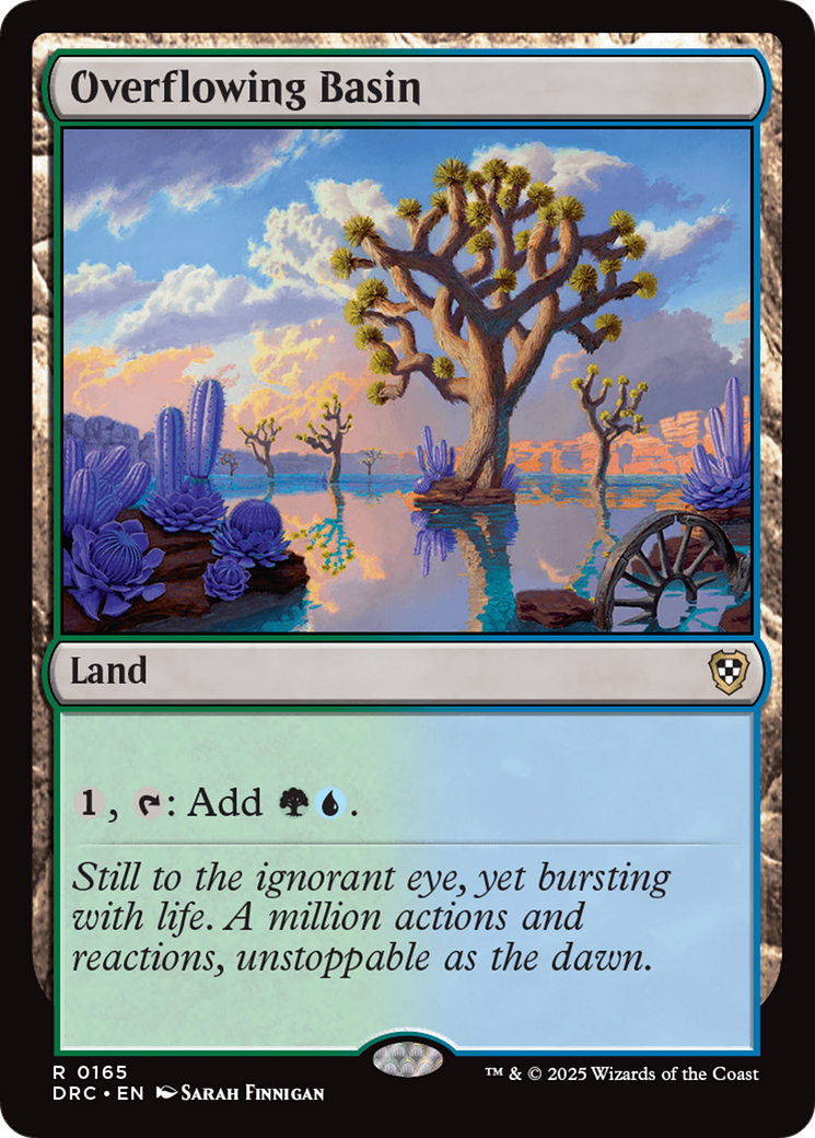 Overflowing Basin (DRC-165)  - Commander: Aetherdrift