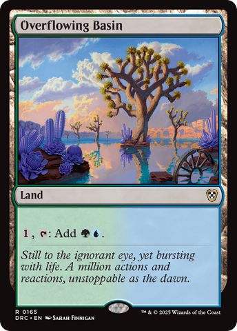 Overflowing Basin (DRC-165)  - Commander: Aetherdrift