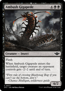 Ambush Gigapede (OTJ-077)  - Outlaws of Thunder Junction