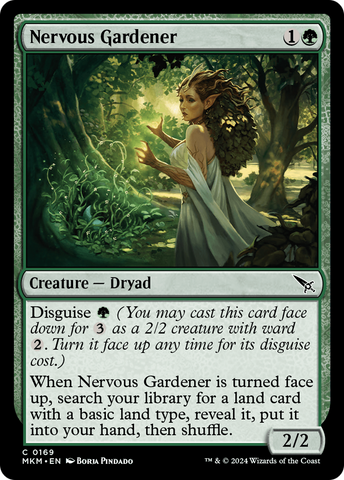 Nervous Gardener (MKM-169)  Foil - Murders at Karlov Manor