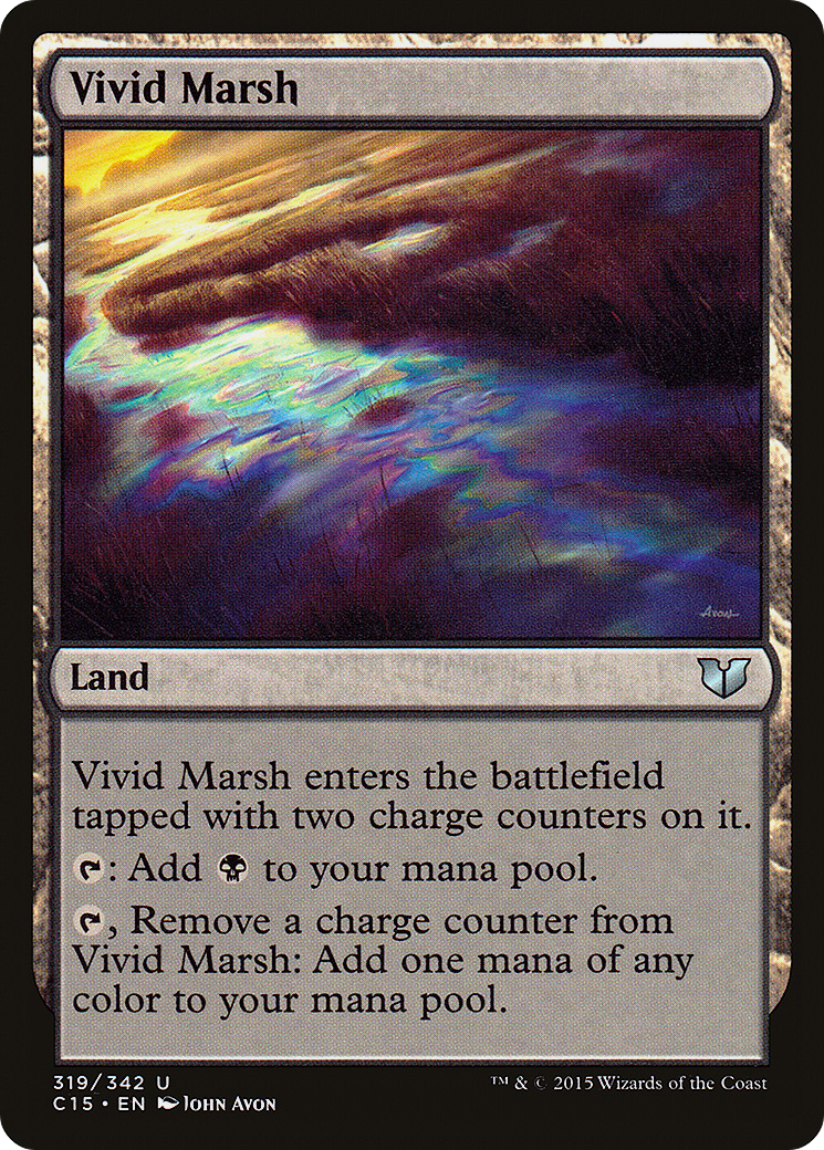 Vivid Marsh (C15-319)  - Commander 2015