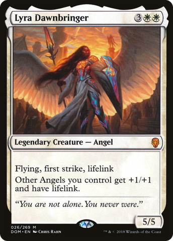 Lyra Dawnbringer (DOM-026)  Foil - Dominaria