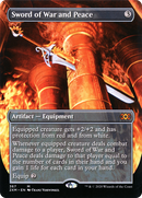 Sword of War and Peace (Borderless) (2XM-367)  Foil - Double Masters