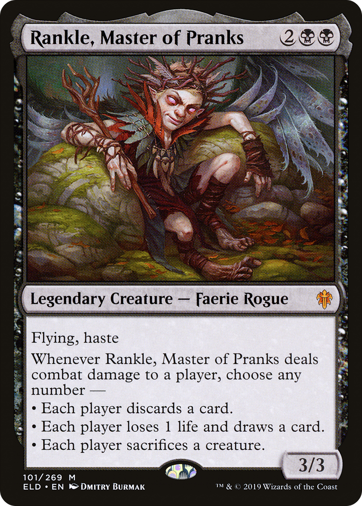Rankle, Master of Pranks (ELD-101)  Foil - Throne of Eldraine