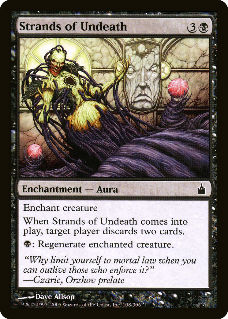 Strands of Undeath (RAV-108)  - Ravnica: City of Guilds