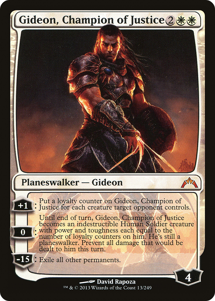 Gideon, Champion of Justice (GTC-013)  - Gatecrash