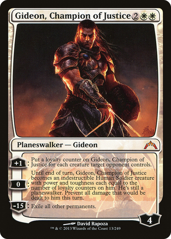 Gideon, Champion of Justice (GTC-013)  - Gatecrash
