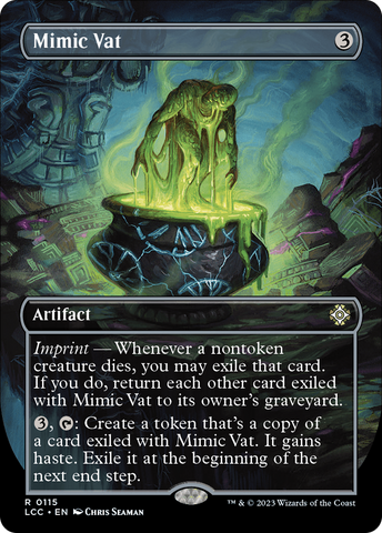 Mimic Vat (Borderless) (LCC-115)  Foil - The Lost Caverns of Ixalan Commander
