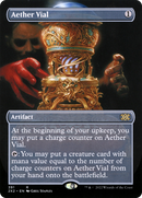 Aether Vial (Borderless) (2X2-391)  - Double Masters 2022
